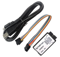 Pc based logic analyser with usb interface 8-ch 24mhz 24mhz 8ch