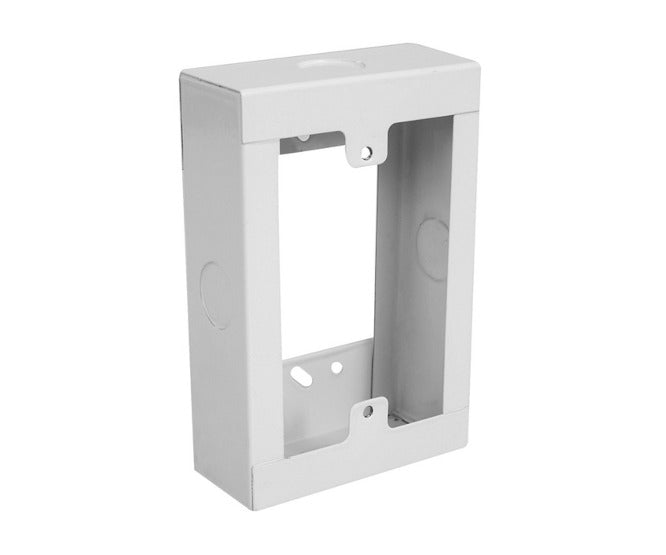 Extension box steel white 4x2 EXT-STEEL-4X2