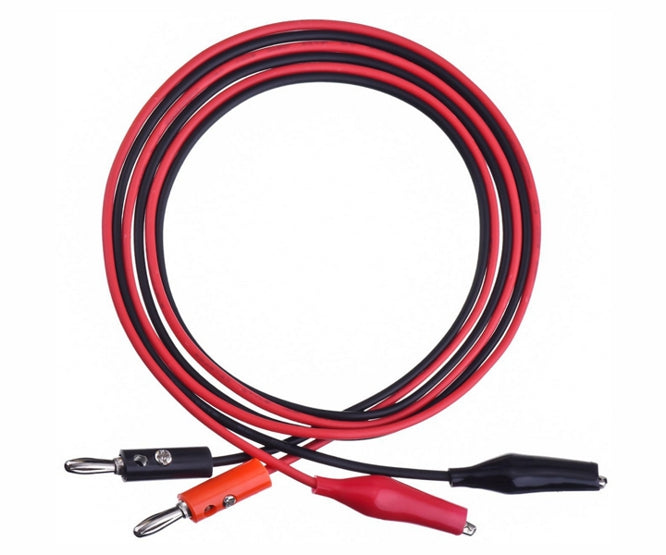 Test probes / leads 1m rd+bk h-1024