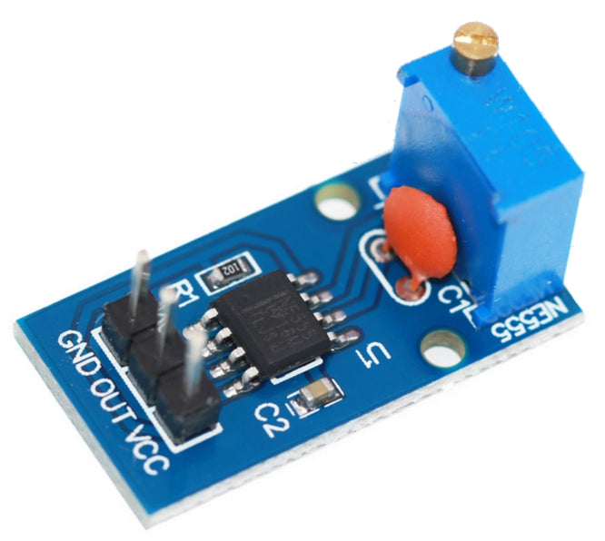 Pwm oscillator board based on 555 5-12vdc ne555-osc-1