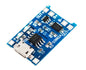 Micro usb-b lithium battery charging module 1a tp4056-usb-b